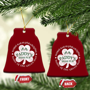 Funny Paddys Irish Pub Ceramic Ornament Worst Bar In Philadelphia St Patricks Day Beer Drinking TS11 Print Your Wear