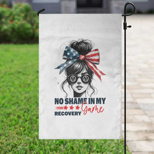 No Shame In My Recovery Game Garden Flag Sobriety AA NA Anniversary TS11 Print Your Wear