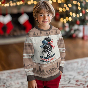 No Shame In My Recovery Game Ugly Christmas Sweater Sobriety AA NA Anniversary TS11 Mocha Mousse Print Your Wear