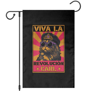 Viva La Revolucion Carl Garden Flag Funny Cat Princess Meme TS11 Black Print Your Wear