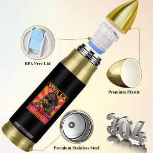 Viva La Revolucion Carl Bullet Tumbler Funny Cat Princess Meme TS11 Print Your Wear