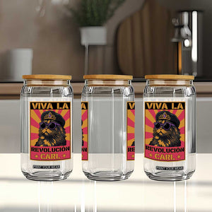 Viva La Revolucion Carl Glass Can Funny Cat Princess Meme TS11 Print Your Wear