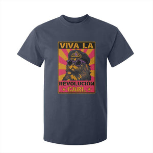 Viva La Revolucion Carl T Shirt For Kid Funny Cat Princess Meme TS11 Navy Print Your Wear