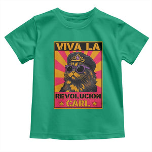 Viva La Revolucion Carl Toddler T Shirt Funny Cat Princess Meme TS11 Irish Green Print Your Wear