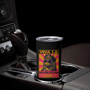 Viva La Revolucion Carl Tumbler Cup Funny Cat Princess Meme TS11 Print Your Wear