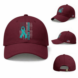 Recovery Matter Sobriety Anniversary Sober AA NA Baseball Cap Vintage American Flag TS11 Baseball Cap Universal Fit Maroon Print Your Wear