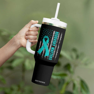 Recovery Matter Sobriety Anniversary Sober AA NA Tumbler With Handle Vintage American Flag TS11 Print Your Wear