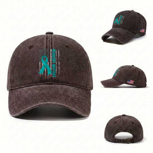 Recovery Matter Sobriety Anniversary Sober AA NA Washed Cotton Baseball Cap Vintage American Flag TS11 Washed Cap Universal Fit Dark Brown Print Your Wear