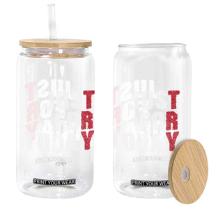 Just For Today Glass Can Sobriety Anniversary Sober AA NA Recovery TS11 Print Your Wear