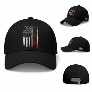 5 Years Sober Baseball Cap 5 Years Sobriety Anniversary Vintage American Flag TS11 Baseball Cap Universal Fit Black Print Your Wear