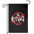 Funny No King Graffiti Style Crown Garden Flag TS11 Black Print Your Wear