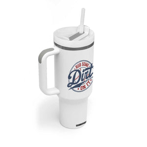 Funny Baseball Rub Some Dirt On It Tumbler With Handle Sports Coach TS11 Print Your Wear