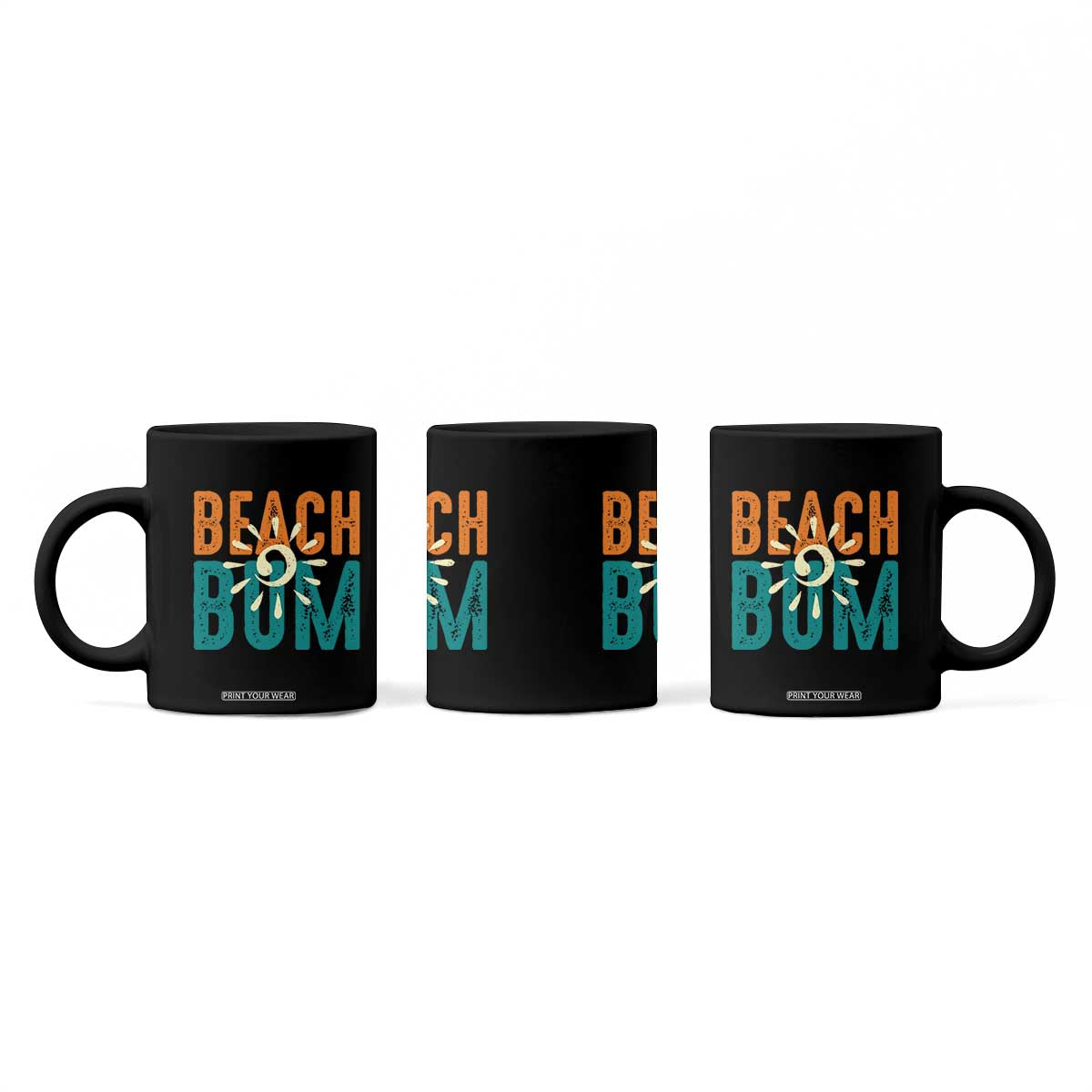 Funny Beach Bum Summer Vacation Coffee Mug Beach Life Sun Light TS11 Print Your Wear