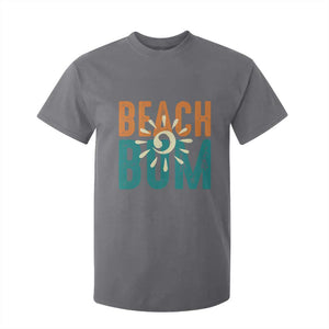 Funny Beach Bum Summer Vacation T Shirt For Kid Beach Life Sun Light TS11 Charcoal Print Your Wear