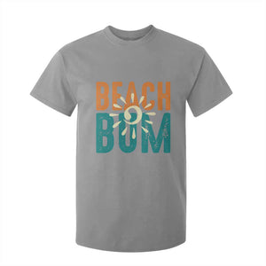 Funny Beach Bum Summer Vacation T Shirt For Kid Beach Life Sun Light TS11 Sport Gray Print Your Wear