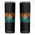 Funny Beach Bum Summer Vacation Skinny Tumbler Beach Life Sun Light TS11 Black Print Your Wear