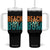 Funny Beach Bum Summer Vacation Tumbler With Handle Beach Life Sun Light TS11 One Size: 40 oz Black Print Your Wear