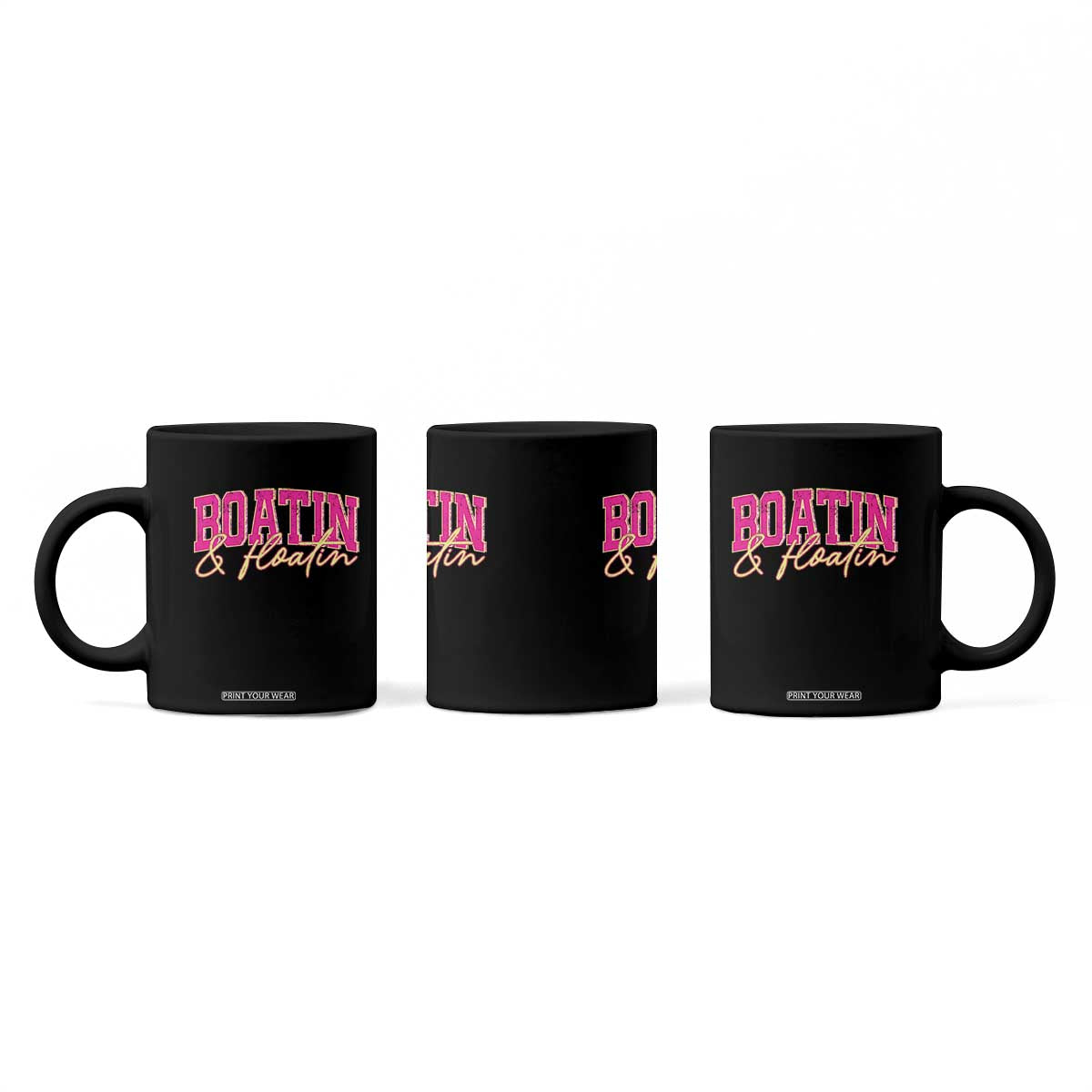 Funny Boating And Floatin Coffee Mug Summer Vacation Boat Lake Life TS11 Print Your Wear