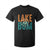 Funny Lake Bum Summer Vacation T Shirt For Kid Lake Life Sun Light TS11 Black Print Your Wear