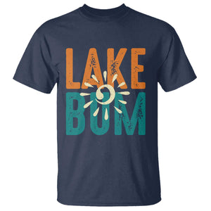 Funny Lake Bum Summer Vacation T Shirt Lake Life Sun Light TS11 Navy Print Your Wear