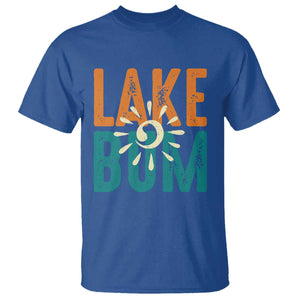 Funny Lake Bum Summer Vacation T Shirt Lake Life Sun Light TS11 Royal Blue Print Your Wear