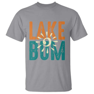 Funny Lake Bum Summer Vacation T Shirt Lake Life Sun Light TS11 Sport Gray Print Your Wear