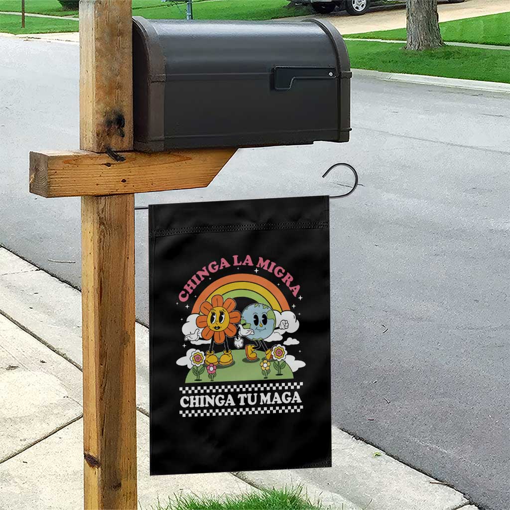 Chinga La Migra Chinga Tu Maga Garden Flag Immigration Rights TS11 Print Your Wear