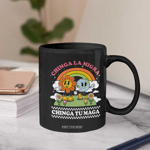 Chinga La Migra Chinga Tu Maga Coffee Mug Immigration Rights TS11 Print Your Wear