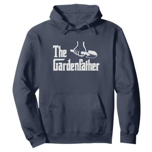 The Gardenfather Hoodie Gardener Parody Gardening Fathers Day TS11 Navy Print Your Wear