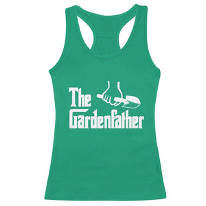 The Gardenfather Racerback Tank Top Gardener Parody Gardening Fathers Day TS11 Irish Green Print Your Wear