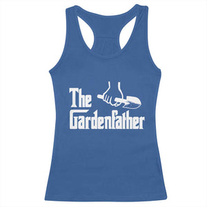 The Gardenfather Racerback Tank Top Gardener Parody Gardening Fathers Day TS11 Royal Blue Print Your Wear