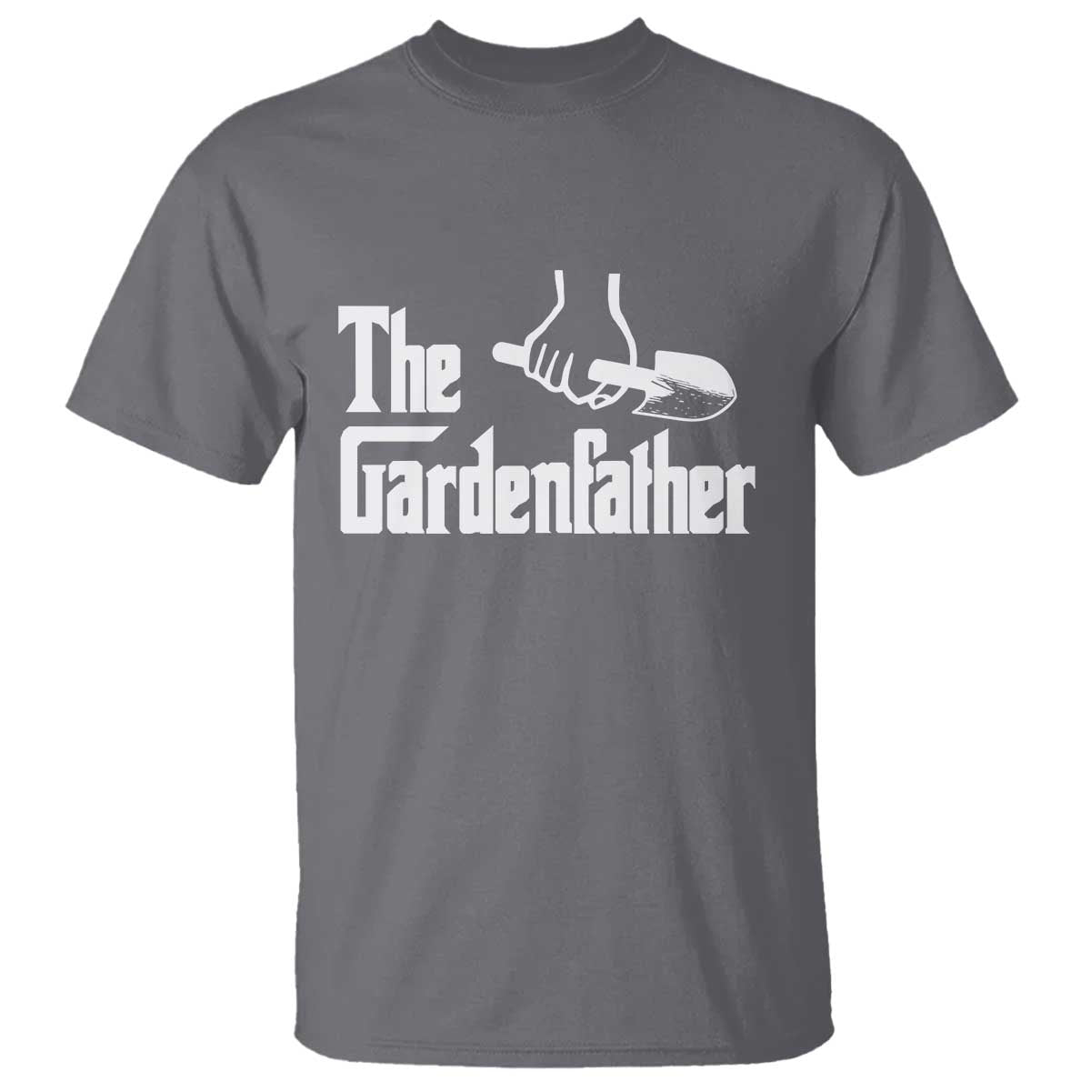 The Gardenfather T Shirt Gardener Parody Gardening Fathers Day TS11 Charcoal Print Your Wear