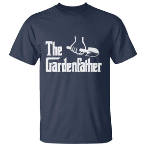 The Gardenfather T Shirt Gardener Parody Gardening Fathers Day TS11 Navy Print Your Wear