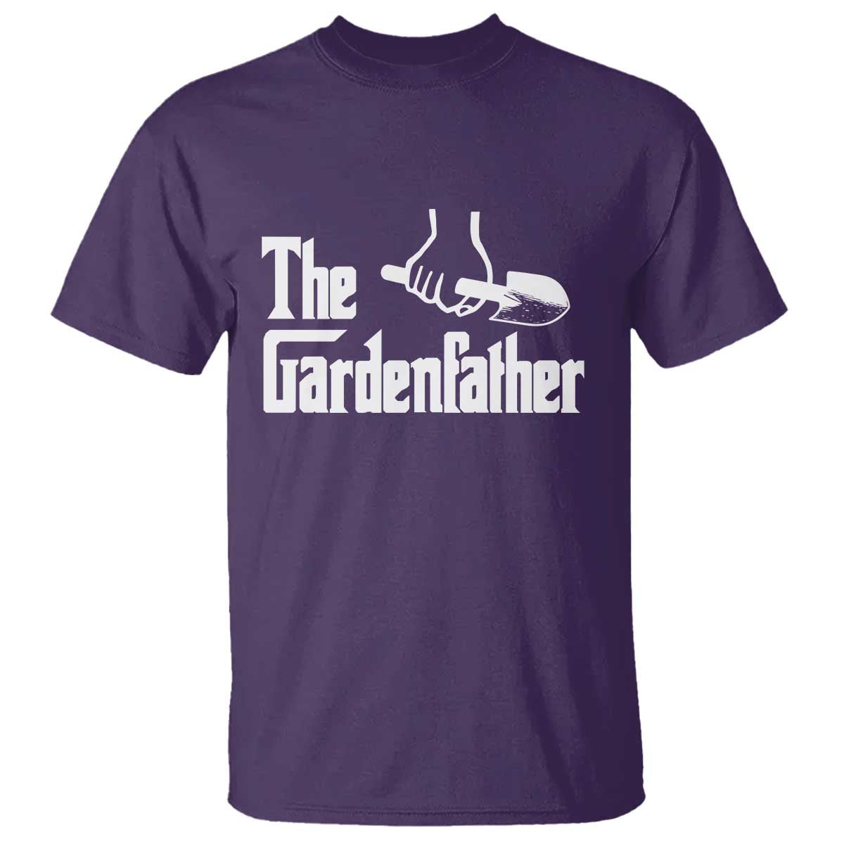 The Gardenfather T Shirt Gardener Parody Gardening Fathers Day TS11 Purple Print Your Wear