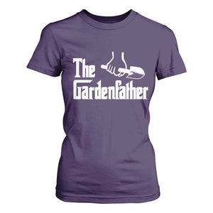 The Gardenfather T Shirt For Women Gardener Parody Gardening Fathers Day TS11 Purple Print Your Wear