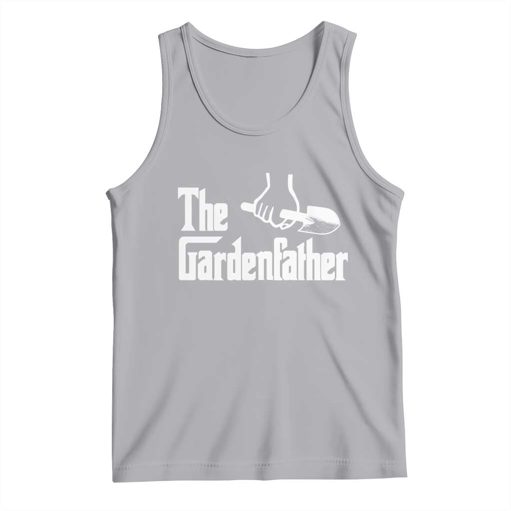 The Gardenfather Tank Top Gardener Parody Gardening Fathers Day TS11 Athletic Heather Print Your Wear