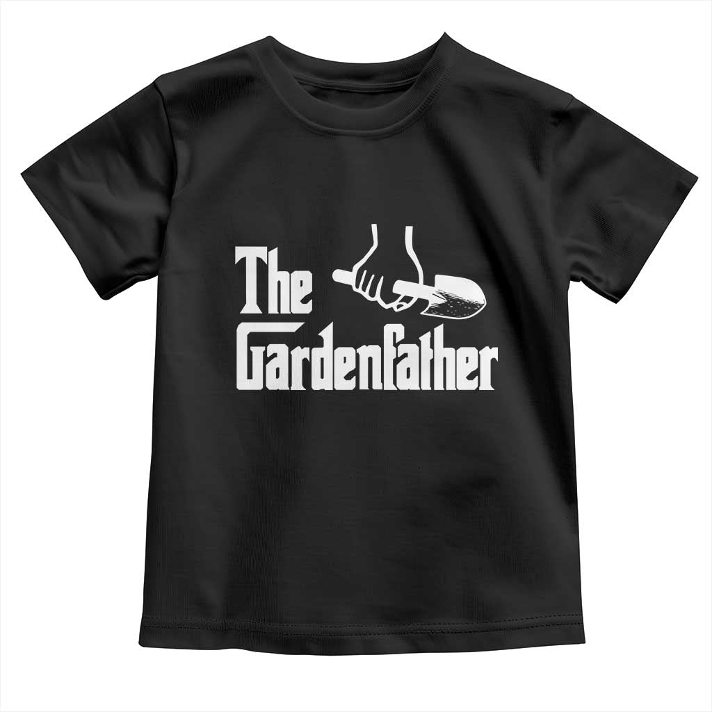 The Gardenfather Toddler T Shirt Gardener Parody Gardening Fathers Day TS11 Black Print Your Wear