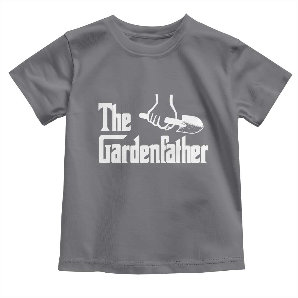 The Gardenfather Toddler T Shirt Gardener Parody Gardening Fathers Day TS11 Charcoal Print Your Wear