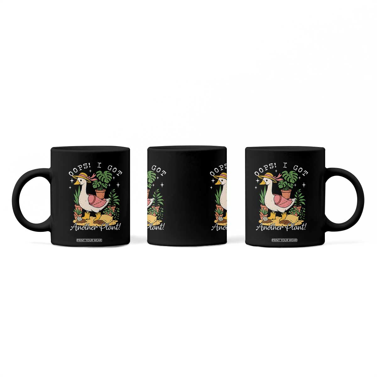 Funny Oops I Got Another Plant Coffee Mug Silly-Goose Gardener Plant Lady TS11 Print Your Wear