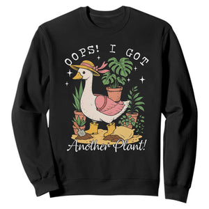 Funny Oops I Got Another Plant Sweatshirt Silly-Goose Gardener Plant Lady TS11 Black Print Your Wear