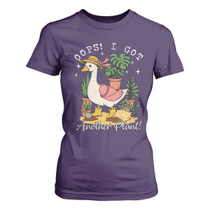Funny Oops I Got Another Plant T Shirt For Women Silly-Goose Gardener Plant Lady TS11 Purple Print Your Wear