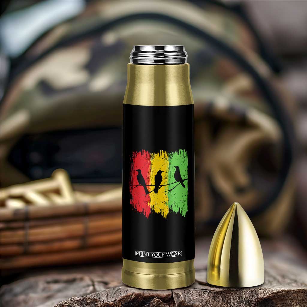 Three Birds Rasta Jamaica Reggae Music Bullet Tumbler TS11 Print Your Wear