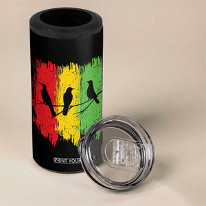 Three Birds Rasta Jamaica Reggae Music 4 in 1 Can Cooler Tumbler TS11 Print Your Wear