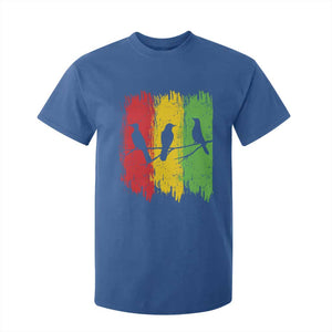 Three Birds Rasta Jamaica Reggae Music T Shirt For Kid TS11 Royal Blue Print Your Wear