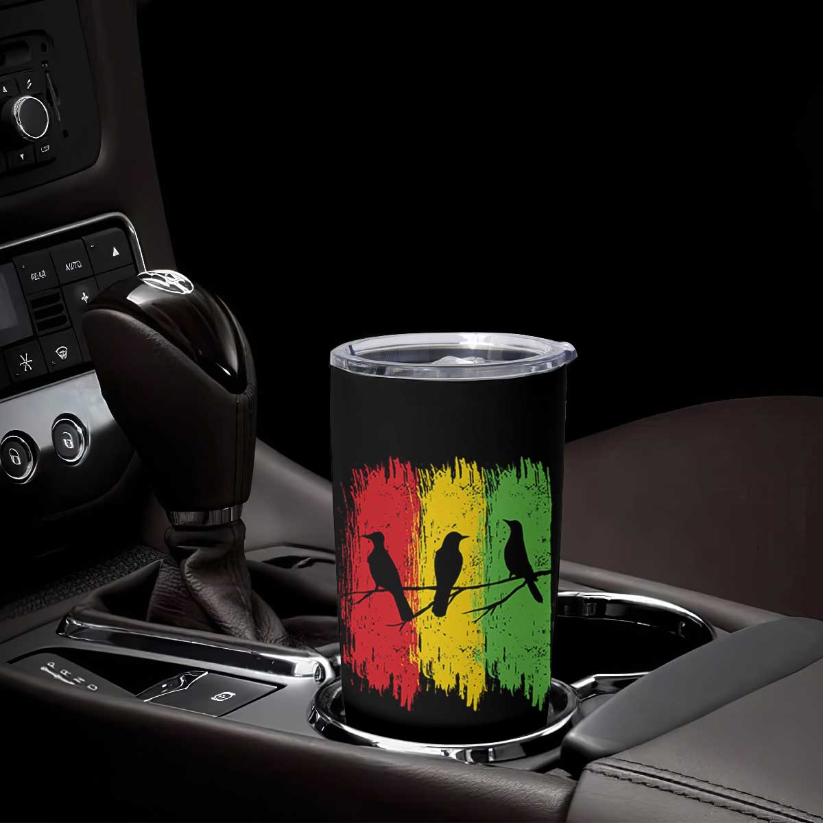 Three Birds Rasta Jamaica Reggae Music Tumbler Cup TS11 Print Your Wear
