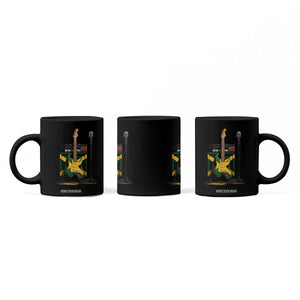 Reggae Guitar Jamaican Flag Amp Microphone Music Lover Coffee Mug TS11 Print Your Wear