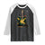 Reggae Guitar Jamaican Flag Amp Microphone Music Lover Raglan Shirt TS11 Black White Print Your Wear