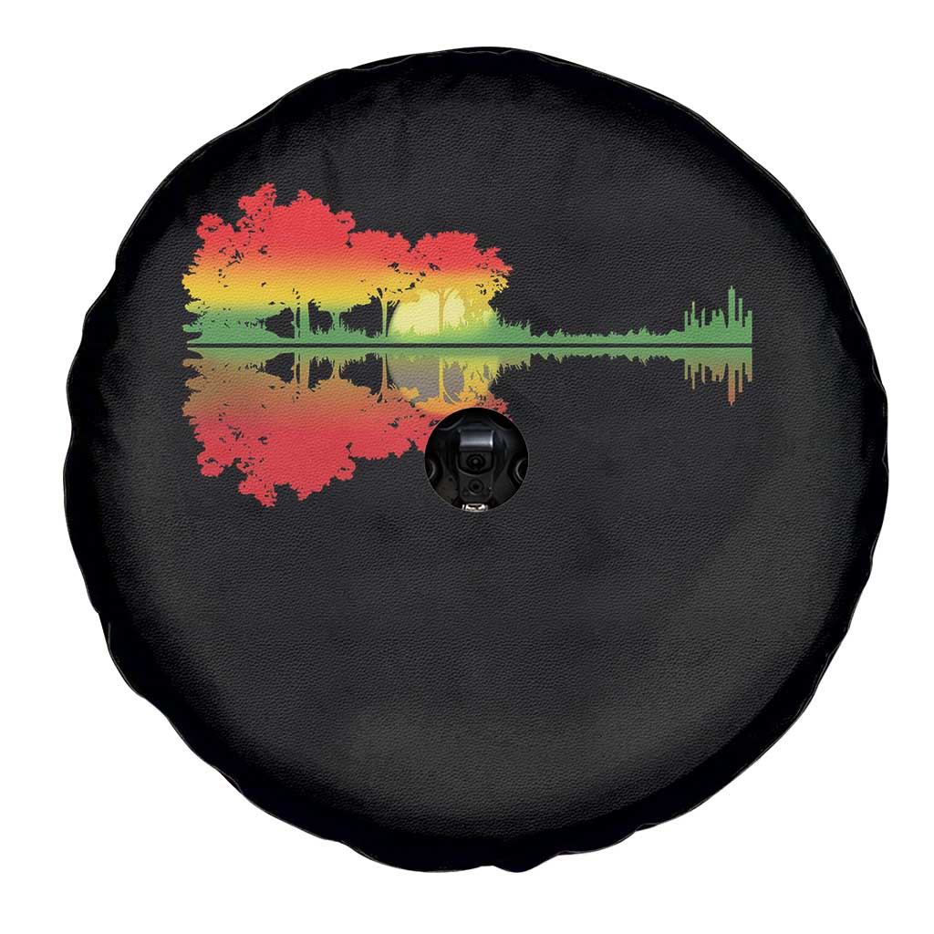 Reggae Music Guitar Lake Shadow Jamaica Rasta Spare Tire Cover TS11 Print Your Wear