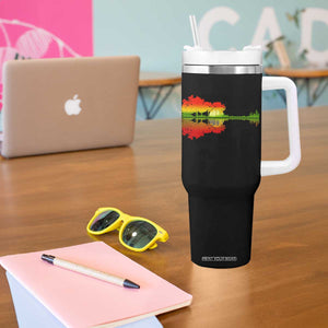 Reggae Music Guitar Lake Shadow Jamaica Rasta Tumbler With Handle TS11 Print Your Wear