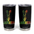 Jamaica One Love Reggae Music Tumbler Cup Rasta Peace Hand Guitar TS11 Black Print Your Wear